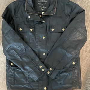 J. Crew Resin-coated twill field jacket